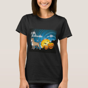 T-shirt American Pitbull Terrier Happy Halloween