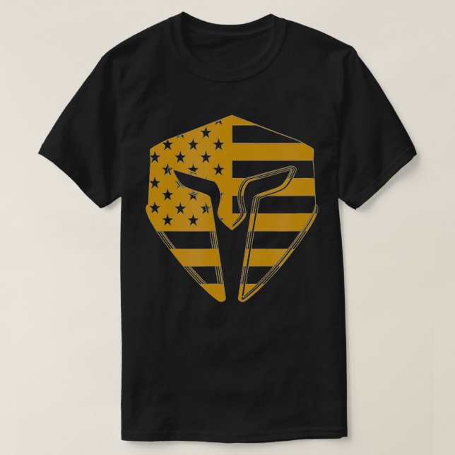 T-shirt American Spartan  (Design devant)