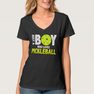 T-shirt American Sport Fan Pickleball Boys Batter Pickleb