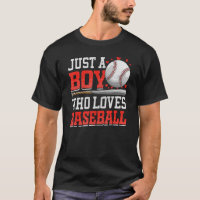 American Sport Juste Un Garçon Qui Aime Le Basebal