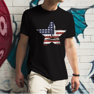 T-shirt American Star Flag