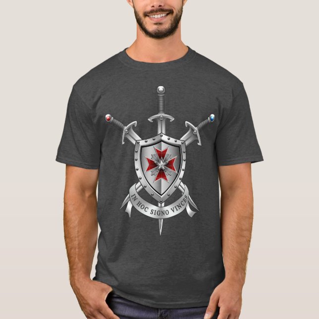 T-shirt American Templar Warrior 2 (Devant)