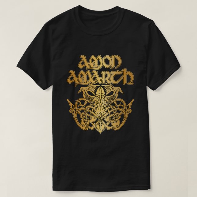 T-shirt American Tour Amon Amarth Fan Design stylisé (Design devant)