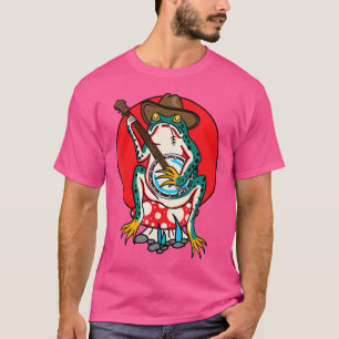 T-shirt American Traditionnelle Vieux École Tattoo Flash F