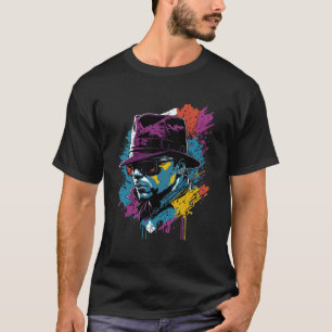 T-shirt American Vintage Mafia Graffiti Gang Art de rue