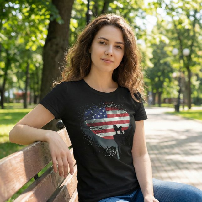 T-shirt American Watchdog - Caniche (Créateur téléchargé)