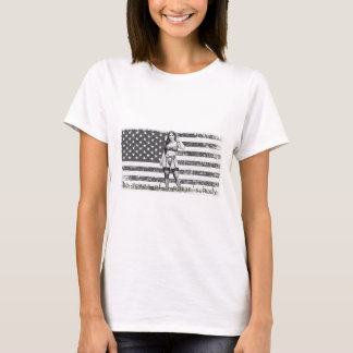 T-shirt American woman