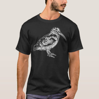 T-shirt American Woodcock Oiseau observer la chasse unique