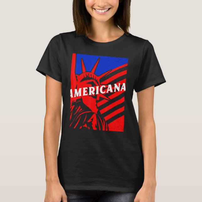 T-shirt Americana Statue of Liberty BJJ Jiu Jitsu MMA Figh (Devant)