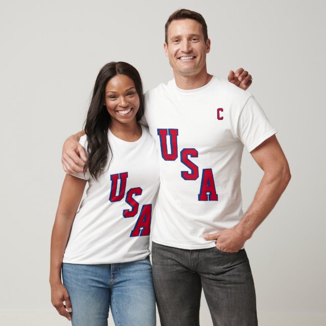 T-shirt America's 250th Anniversary USA Hockey Jersey  (Unisexe)