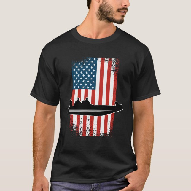 T-shirt Americas Favorite Pastime Fishing High Performance (Devant)