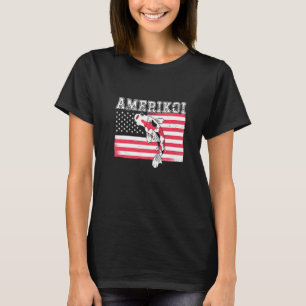 T-shirt Amerikoi japonais Koi Carp Nishikigoi poisson