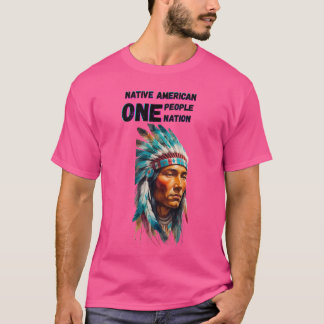 T-shirt Amérindien