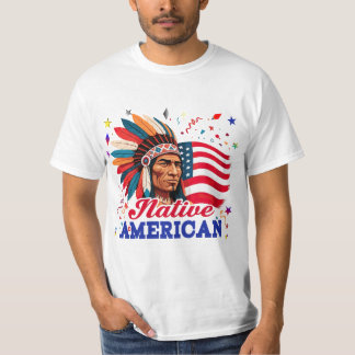 T-shirt Amérindien