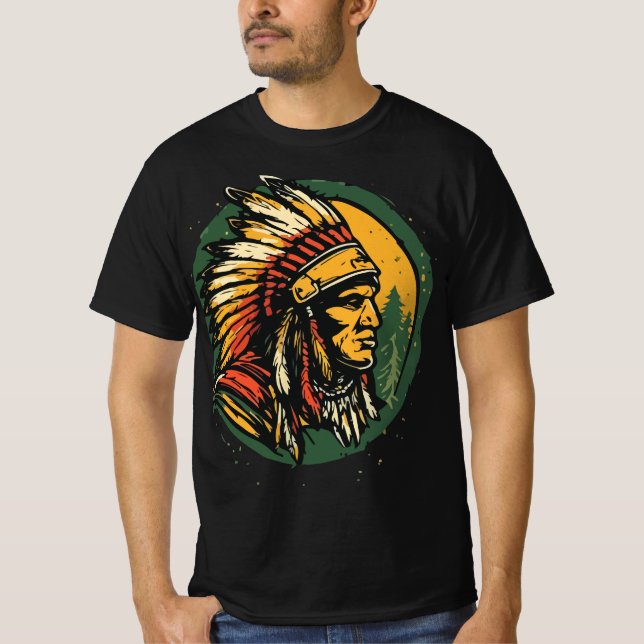 T-shirt Amérindien (Devant)