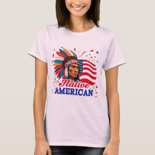 T-shirt Amérindien