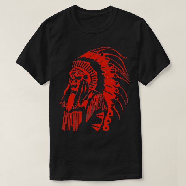 T-shirt Amérindien 1 (2) (Design devant)