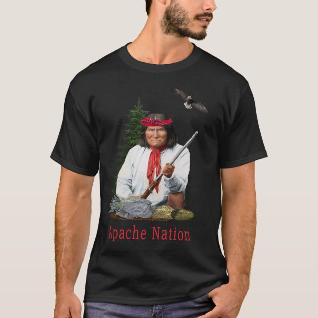 T-shirt Amérindien Apache (Devant)