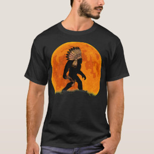 T-shirt Amérindien Bigfoot