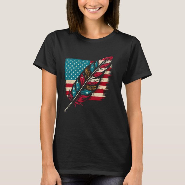 T-shirt Amérindien Cherokee Apache Tribe Indig (Devant)