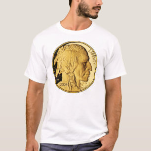 T-Shirt amérindien de l'or des lingots