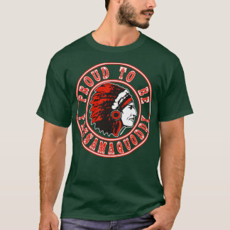 T-shirt Amérindien fier d'être Passamaquoddy