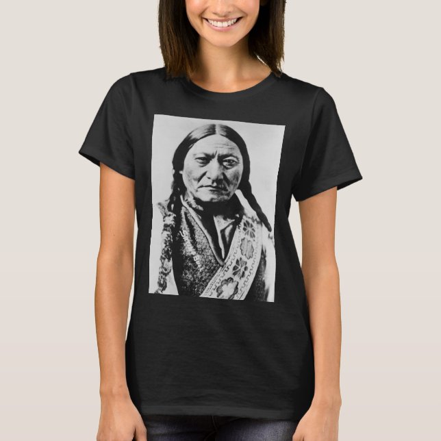 T-shirt Amérindien : Lakota Sitting Bull Fort Buford (Devant)