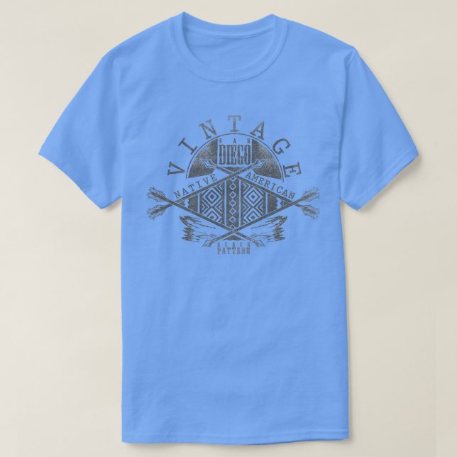 T-shirt Amérindien vintage (2) (Design devant)