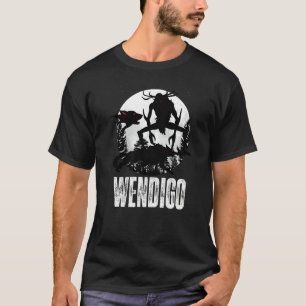 T-shirt Amérindien Wendigo Monster Skinwalker Maux H