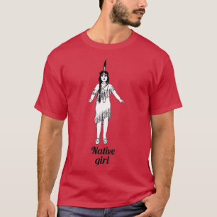 T-shirt Amérindienne fille 7