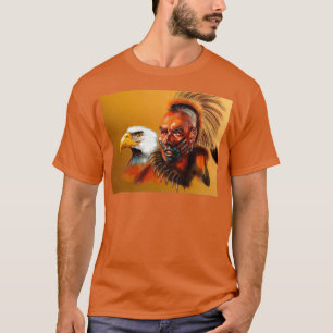 T-shirt amérindienne Magua Long