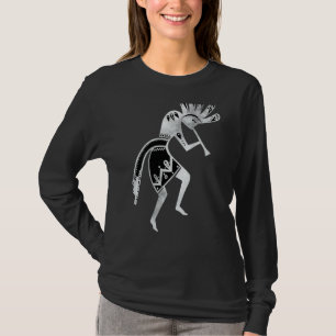 T-shirt Amérindiens Culture Danse Kokopelli 2 Ventilateur