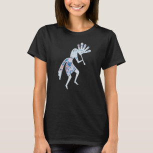 T-shirt Amérindiens Culture Danse Kokopelli 4 Ventilateur