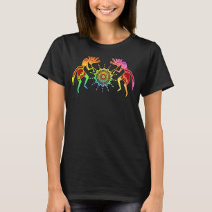 T-shirt Amérindiens Culture Soleil Danse Kokopelli 4