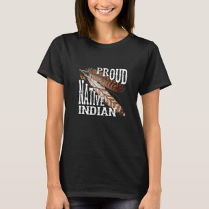 T-shirt Amérindiens Fiers Plumes amérindiennes 1