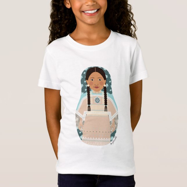 T-Shirt Amérindiens Matryoshka Girls (Devant)