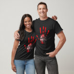 T-shirt Amérindiens Red Hand Indien T<br><div class="desc">Amérindien Red Hand Indien</div>