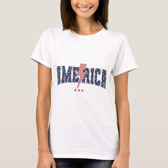 T-shirt Amérique  (Devant)