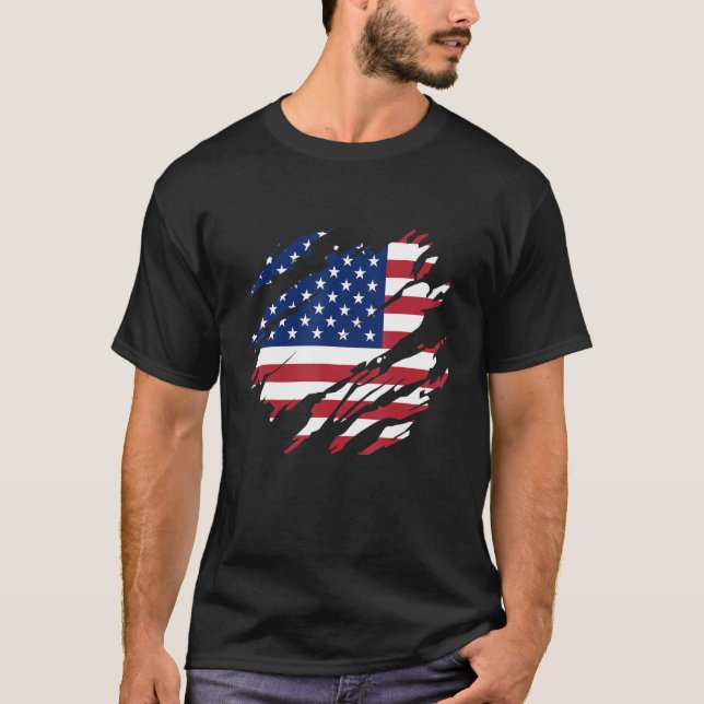 T-shirt Amérique (Devant)