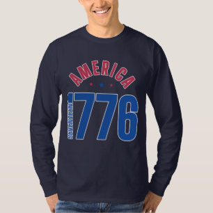 T-shirt AMÉRIQUE 1776 année de liberté 