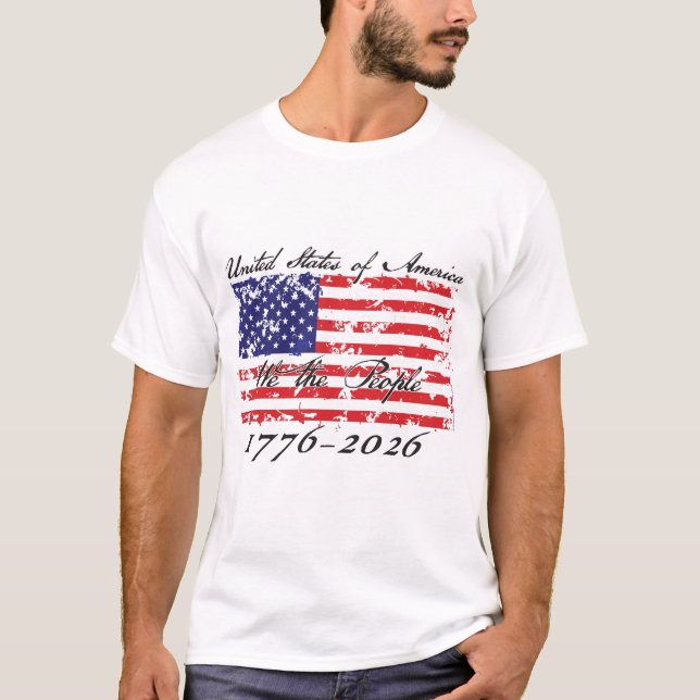 T-shirt Amérique 250 (Devant)