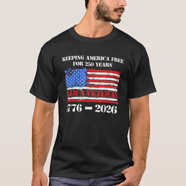 T-shirt Amérique 250 ans USA Anniversaire 1776 Amérique 20 (Devant)