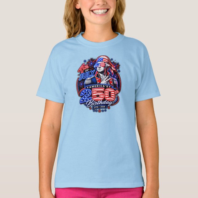 T-shirt Amérique 250 Deuce (Devant)