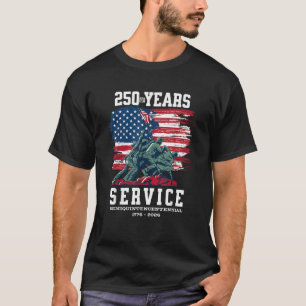 T-shirt Amérique 250e fête 250 ans Amérique USA