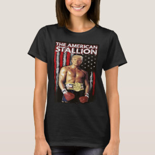 T-shirt Amérique Boxer Trump Rocky Trump mème Trump 2024,