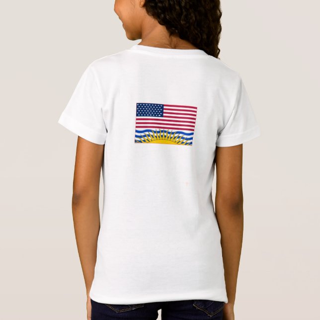 T-Shirt AMÉRIQUE COLUMBIE (Dos)