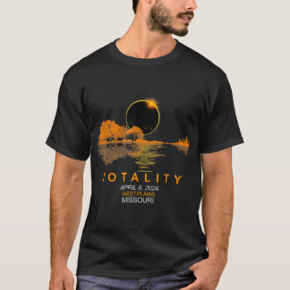 T-shirt Amérique des plaines de l'Ouest Total Éclipse sola