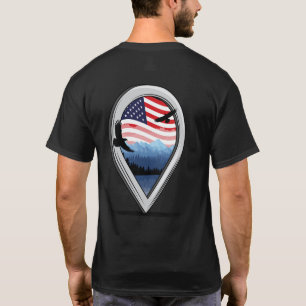T-shirt Amérique, Destination Freedom Patriotique