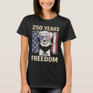 T-shirt Amérique Drôle Trump 4 juillet