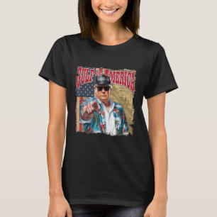 T-shirt Amérique du Golfe des États-Unis Salutation Trump 